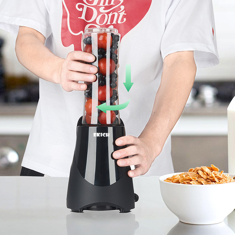 آبمیوه‌گیر شخصی HM-709 GS CE RoHS LFGB CB ErP REACH دارای گواهینامه Milk Shake Ice Smoothie Juicer Juice Blender